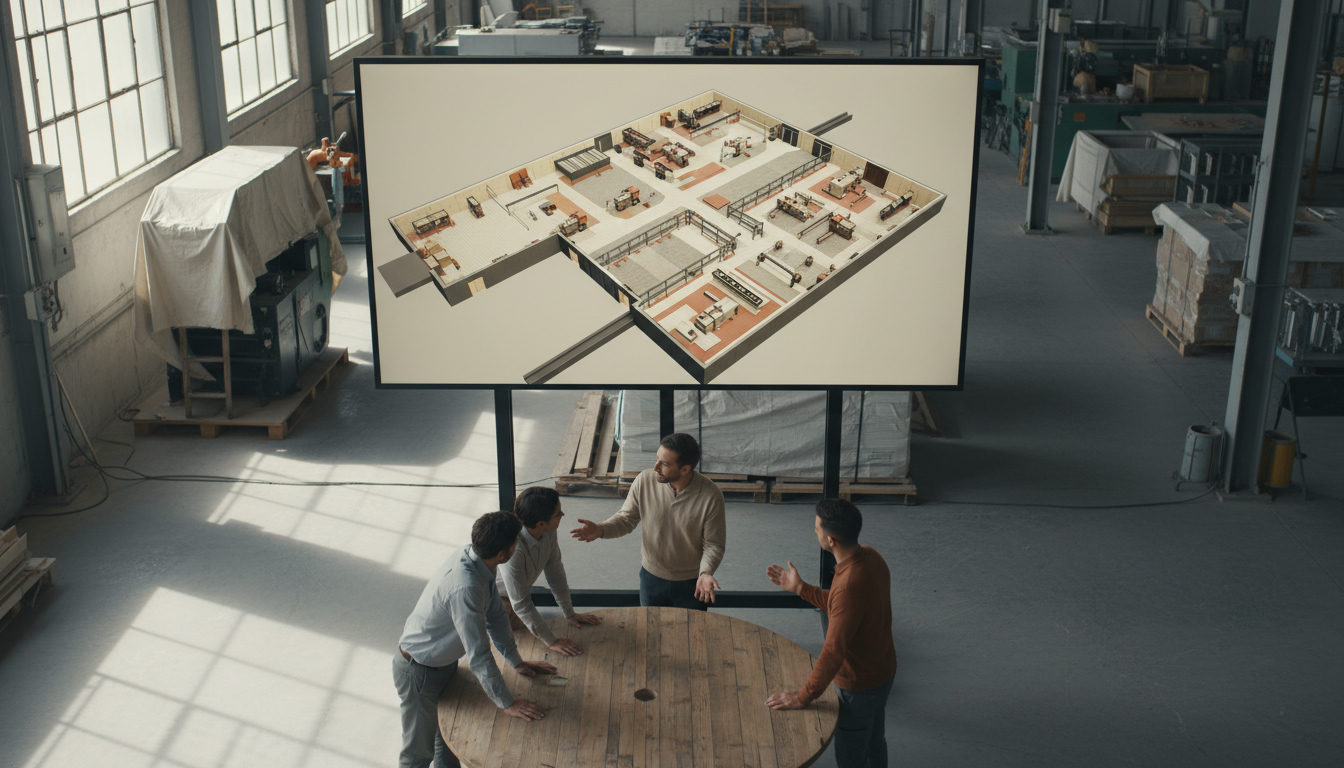 BIM na Indústria: Otimize Layout e Reduza Custos